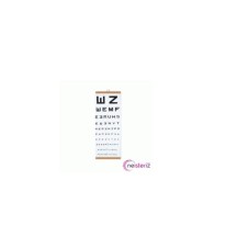 GÖZ EŞELİ AFİŞ TİPİ SNELLEN EŞELİ 67CMX24CM