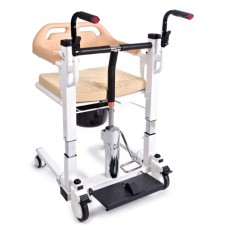 COMFORT PLUS DM-160 (2025) MANUEL TAŞIMA LİFTİ TUVALETLİ TEKERLEKLİ SANDALYE AYAK PEDALLI