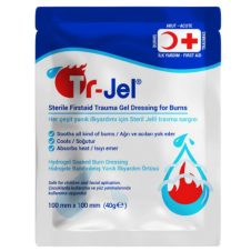 TR-JEL(BURN GEL DRESSİNG)10CM*10CM 40GR