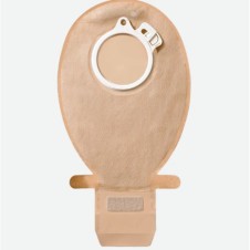 SenSura 10387 Click Ostomi torbası , 2 parça, Açık, Büyük, Şeffaf, 70 mm