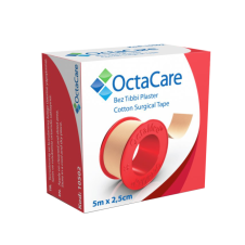 (10 Adet) OctaCare Bez Tıbbi Plaster 5mx2,5cm 10502 bez tıbbi flaster