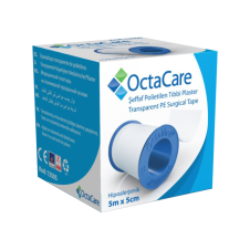 (10 adet) OctaCare Şeffaf PE Tıbbi Plaster 5mx5cm 13505 FLASTER