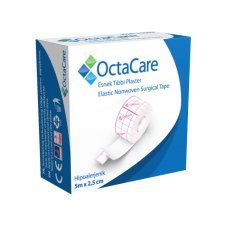 (10 adet) OctaCare Esnek Tıbbi Plaster (Fix) 5mx2,5cm 15502 flaster