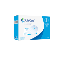 (50Adet) OctaCare Şeffaf PU Kateter Sabitleme Bandı 8,5cm x 10,5cm 24810