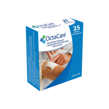 (25adet) OCTACARE STERİL EMİCİ GAZ KOMPRES 7.5cm x 7.5cm SPANÇ NON WOVEN 2140 5li paket