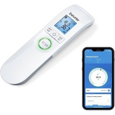 Beurer FT 95 Temassız Ateş Ölçer Bluetooth ile Veri Aktarımı Akıllı ve Hijyenik Ölçüm