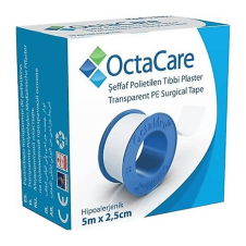 (10 adet) OctaCare Şeffaf PE Tıbbi Plaster 5mx2,5cm 13502 Flaster