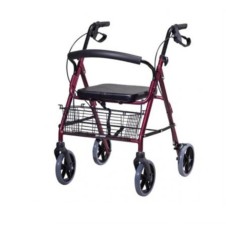 MEDWELT ARKALIKLI  TEKERLEKLİ YÜRÜTEÇ ROLLATÖR TM-H-8026