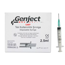 GENJECT ENJEKTÖR DENTAL 2.5 ML 27G 0.40MMX50MM UZUN