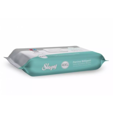 SLEEPY PERİNE BÖLGESi & VÜCUT TEMİZLEME HAVLUSU HASSAS CİLTLERE ÖZEL 4XL 50ADET=1PAKET