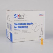 UNIMASTER YMNN3213 SIRIUS STERİL NANO İĞNE 32G x 13MM TEK KULLANIMLIK HIPODERMIK İĞNE 1KUTU=100ADET