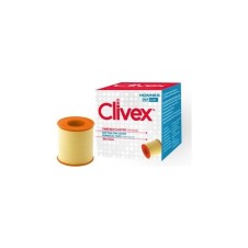 CLİVEX TIBBİ BEZ FLASTER 5M X 5CM C105
