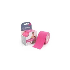 THERA-BAND KINESIOLOGY KİNESİO TAPE 5CM X 5MT PEMBE RENK BEYAZ ÇİZGİ DESENLİ MADE IN USA
