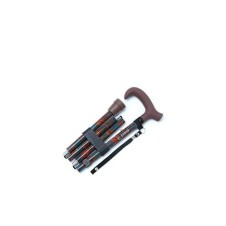 HERDEGEN 255613 FASHION KATLANABİLİR BEJ ASA BASTON FASHİON
