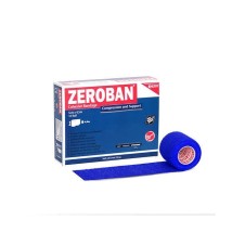 ZEROBAN 2,5CM X 4,5M MAVİ KOMPRESYON BANDAJI