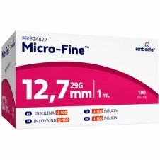 EMBECTA MİCROFINE 1ML 29G 12,7MM İNSÜLİN ENJEKTÖRÜ 1POŞET=10 ADET MICROFINE (BD MARKA DEVAMI)